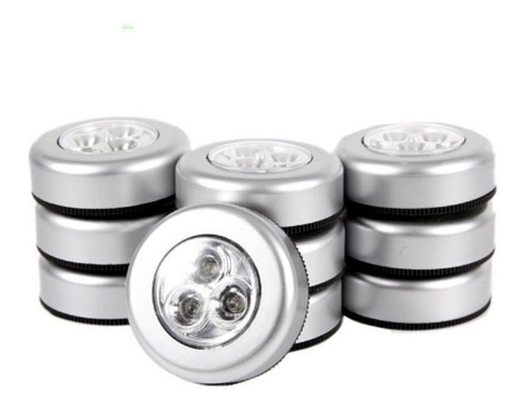 D_913007-MLU42191051407_062020-F.jpg Lampara Luz Led Táctil Inalámbrica Autoadhesiva Placard 2pcs - Imagen 1