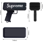 Pistola Dispensadora De Billetes Cotillón Fiestas - Imagen 3