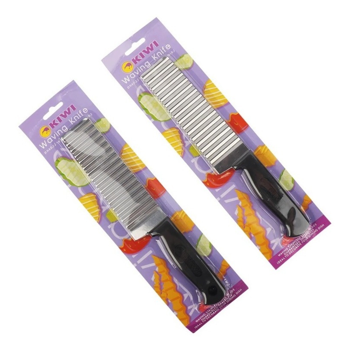 Cuchillo De Acero Cortador De Papas Y Vegetales - Imagen 3