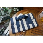 Bolsa Bolso De Playa Compras A Rayas En Lona - Iluminaras - Imagen 16