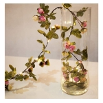 Guirnalda Con Luces En Forma De Rosas Guía Led Flores - Imagen 3