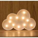 Lámpara Portátil Tipo Veladora Forma De Nube - Imagen 2