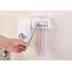 Dispensador De Pasta Automatico Y Porta Cepillo Para 5 - Imagen 5