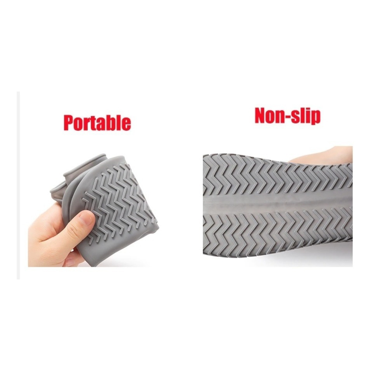 Funda Protector Cubre Calzado De Silicona Impermeable S - Imagen 6