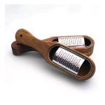 Rallador De Queso Especias Para Mesa Base Madera Iluminaras - Imagen 4