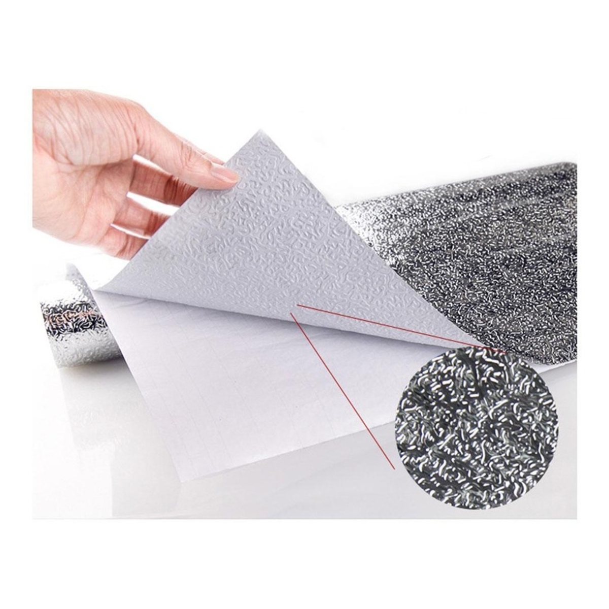 Papel Aluminio Resistente Agua Altas Temperaturas Cocina - Imagen 3