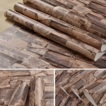 Papel Adhesivo Beige Empapelar Paredes Simil Ladrillo 122 Cm - Imagen 3