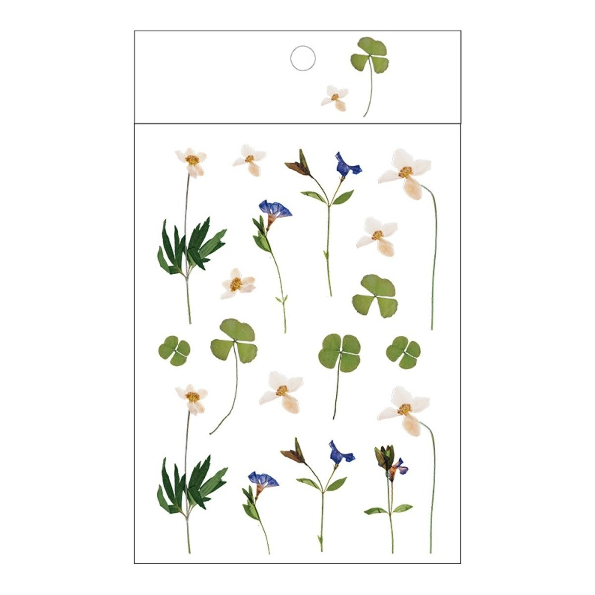 Plancha Stickers Pegotines Estilo Vintage Diseños Naturaleza - Imagen 1