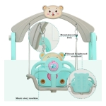 Tobogan + Hamaca + Aro De Basket - Juegos Infantiles - Niños - Imagen 14