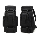 Mochila Tactica Militar De Viaje Grande 60 Lts Iluminarás - Imagen 9
