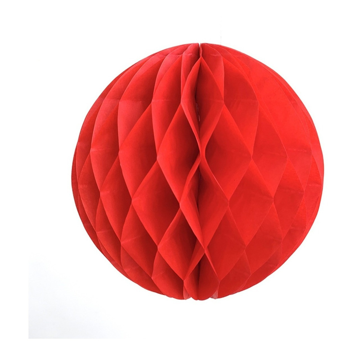 Decoracion De Cumpleaños Pompones De Papel Pelota - 20cm - Imagen 14