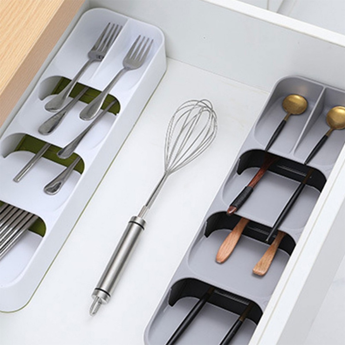 Organizador Cubiertos Cubiertero Para Cajon Cocina Excelente - Imagen 10