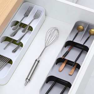 Organizador Cubiertos Cubiertero Para Cajon Cocina Excelente, foto 10