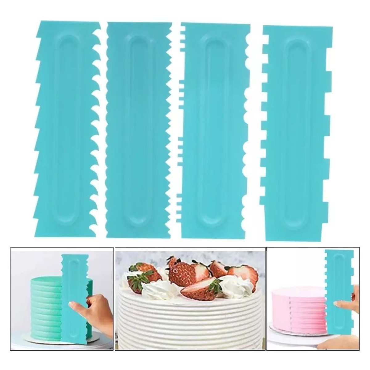 Espatula Para Reposteria Decoracion Con Diseños - Imagen 28