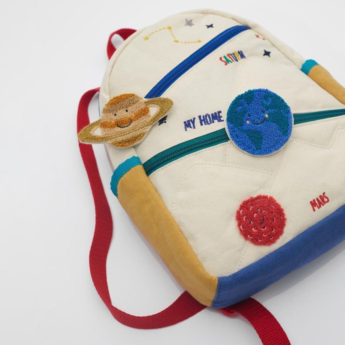 Mochila Infantil Para Preescolar Planetas Via Lactea - Imagen 5