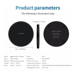 Cargador Inalámbrico Qi Fast Rápido iPhone XS X S9 S8 S7 S6 - Imagen 8