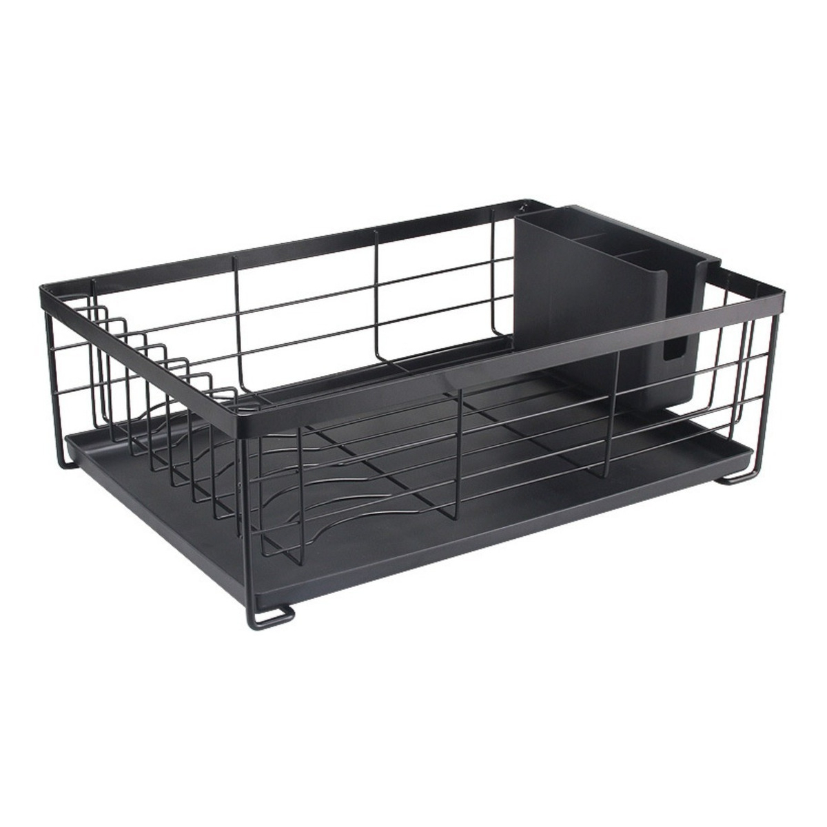 Seca Platos Escurridor De Vajilla Metal Esmaltado C/ Bandeja - Imagen 1