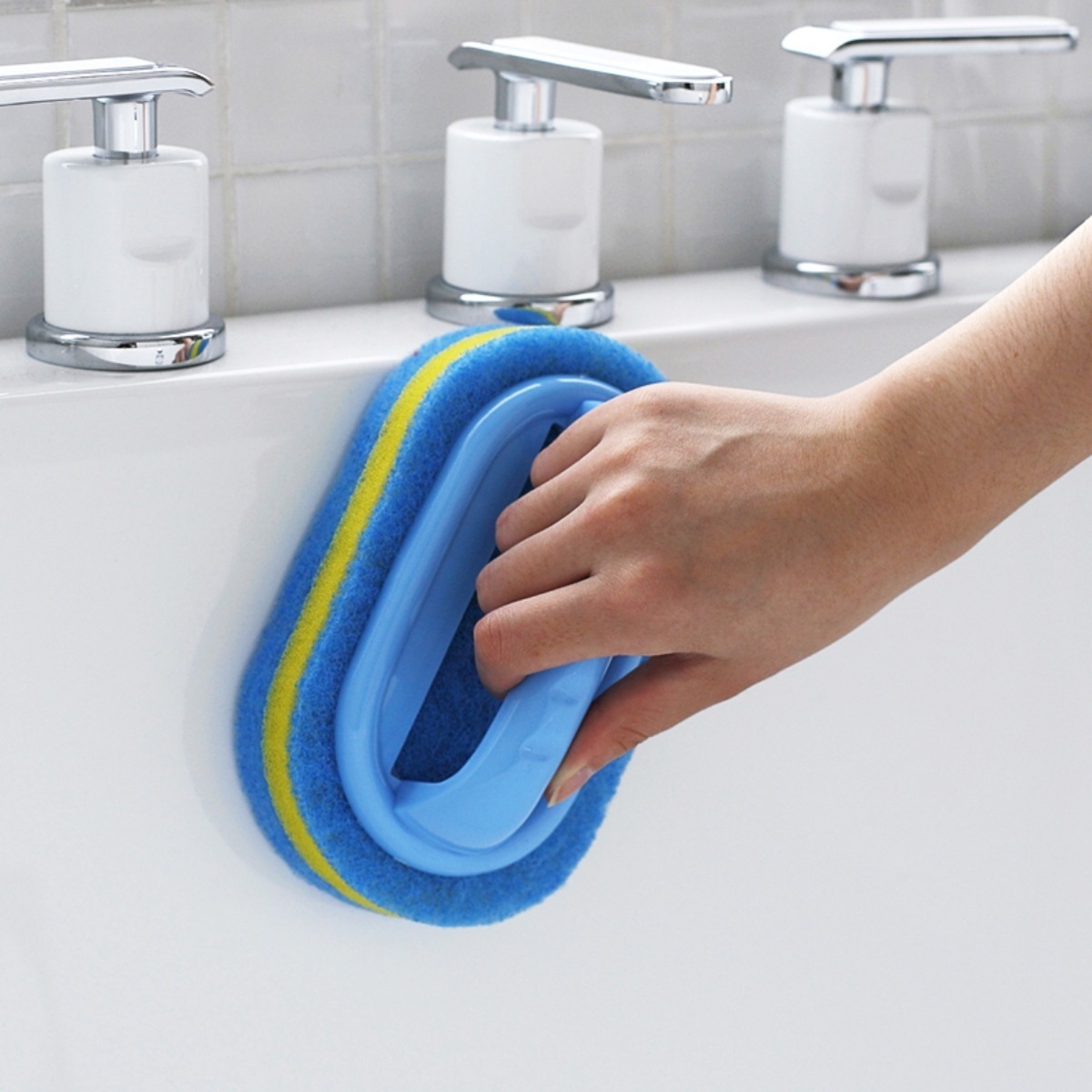 Esponja Para Limpieza Profunda Cocina Baño Paredes Pisos - Imagen 2