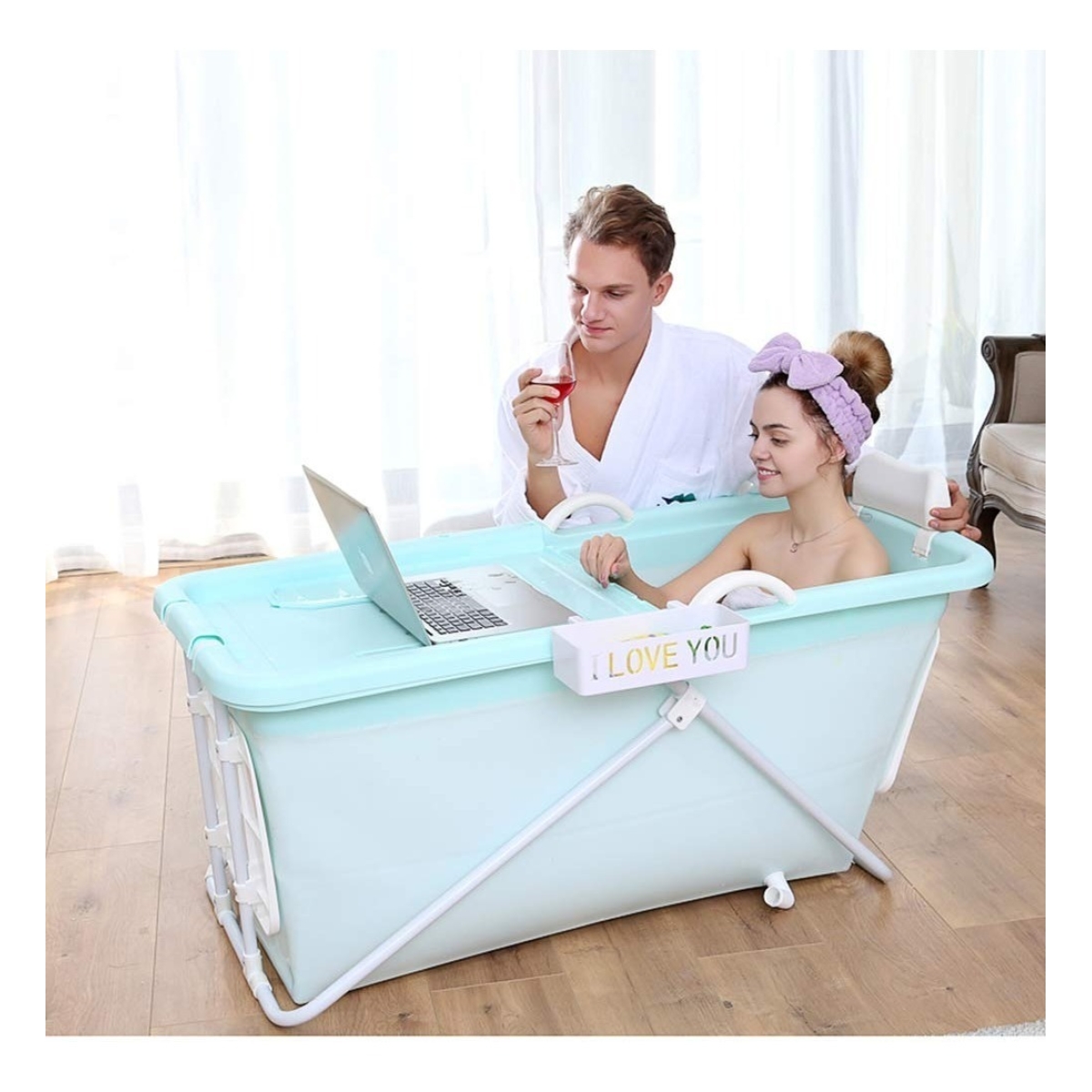 Bañera Plegable Adultos Niños Calidad Superior Tratamientos - Imagen 2
