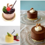 Molde Silicona 8 Mini Tortas Postres Reposteria -40º A 230º - Imagen 2