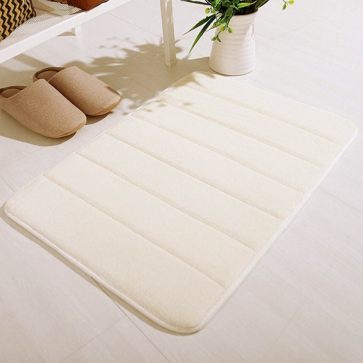 Alfombra Baño Memory Foam C/ Memoria 78x50cm - Imagen 2