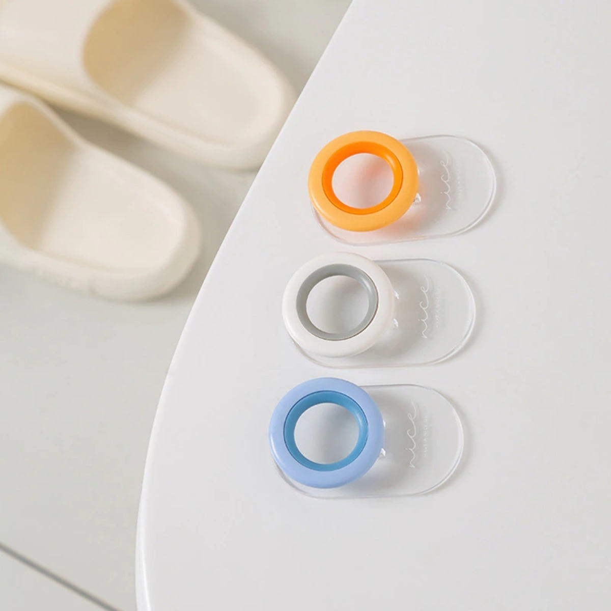 Aro Arandela Adhesiva Para Muebles Tapa Inodoro Iluminaras - Imagen 8