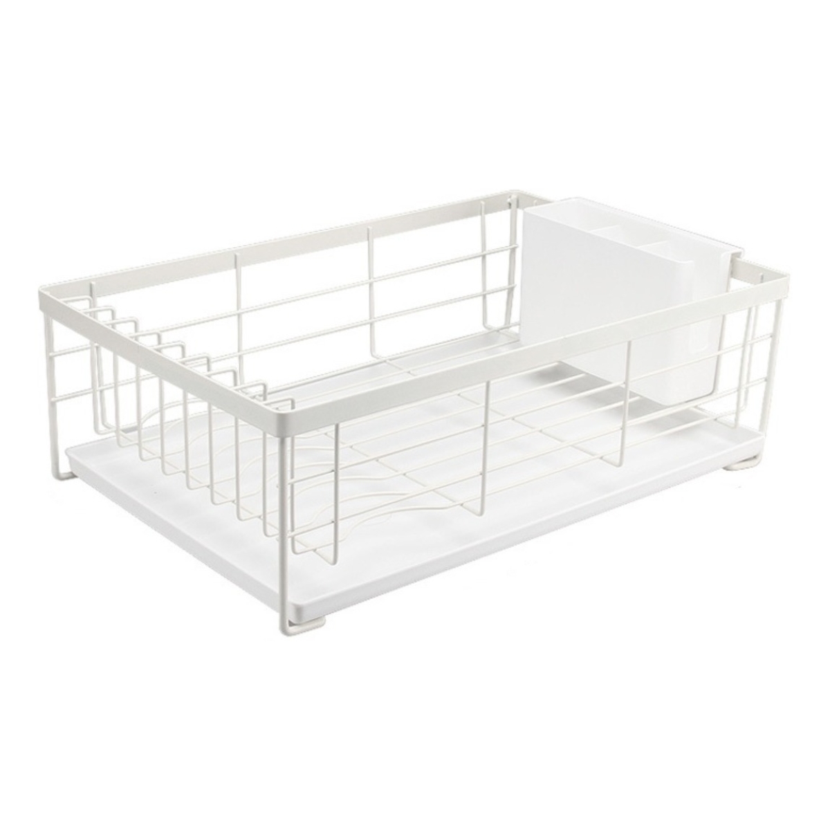 Seca Platos Escurridor De Vajilla Metal Esmaltado C/ Bandeja - Imagen 4