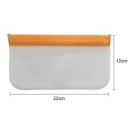 Set X10 Bolsas Almacenamiento Reutilizable Hermética 12x22cm - Imagen 2