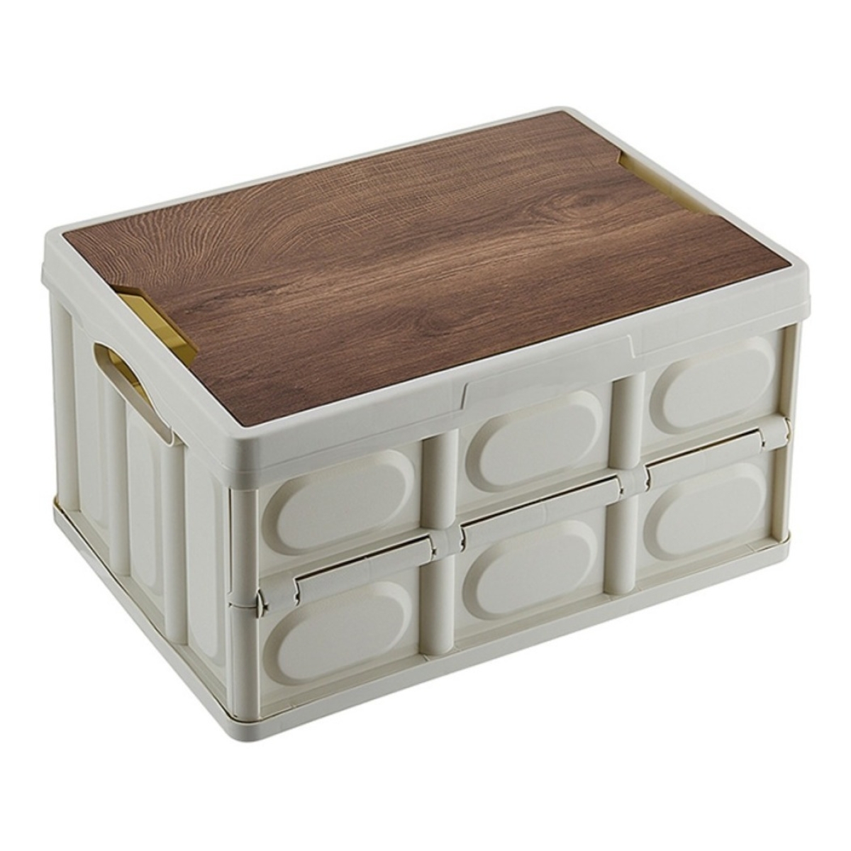 Caja De Almacenamiento Plegable Multifuncional Tapa 38,5x27 - Imagen 1