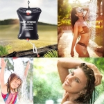 Ducha Portable Para Camping Solar 20l - Calienta Hasta 50ºc - Imagen 4