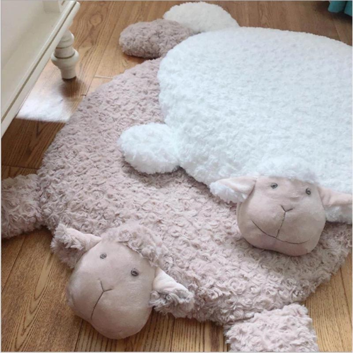 Alfombra Infantil Estilo Nordico Diseño Oveja - Iluminaras - Imagen 4