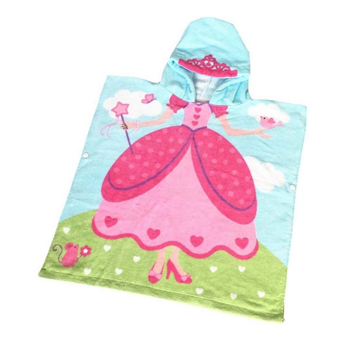 Toalla Playera Con Capucha Superabsorbente Varios Diseños - Imagen 16