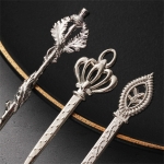Juego De Cucharitas 6 Unidades Metal Copetin Decorativas - Imagen 5