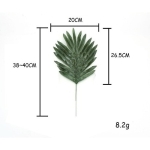 Hojas Artificiales Decoración Hoja Flores, Plantas - Imagen 2