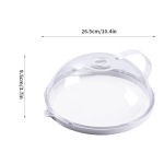 Cubierta Transparente Anti Salpicadura Tapa Para Microondas - Imagen 2