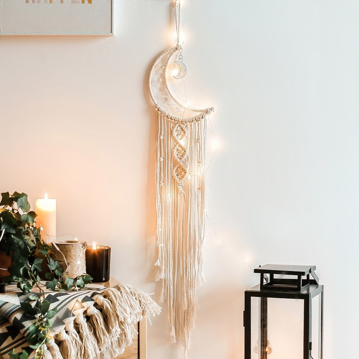 Atrapasueños De Macrame Decoracion Bohemia Habitacion Niños - Imagen 6