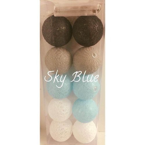 D_958626-MLU31376630397_072019-F.jpg Guirnalda Esferas Decorativas Con Luz- Decoración-pipilota - Imagen 1