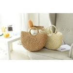 Bolso Tejido Estilo Retro Ideal Para La Playa Chico - Imagen 3