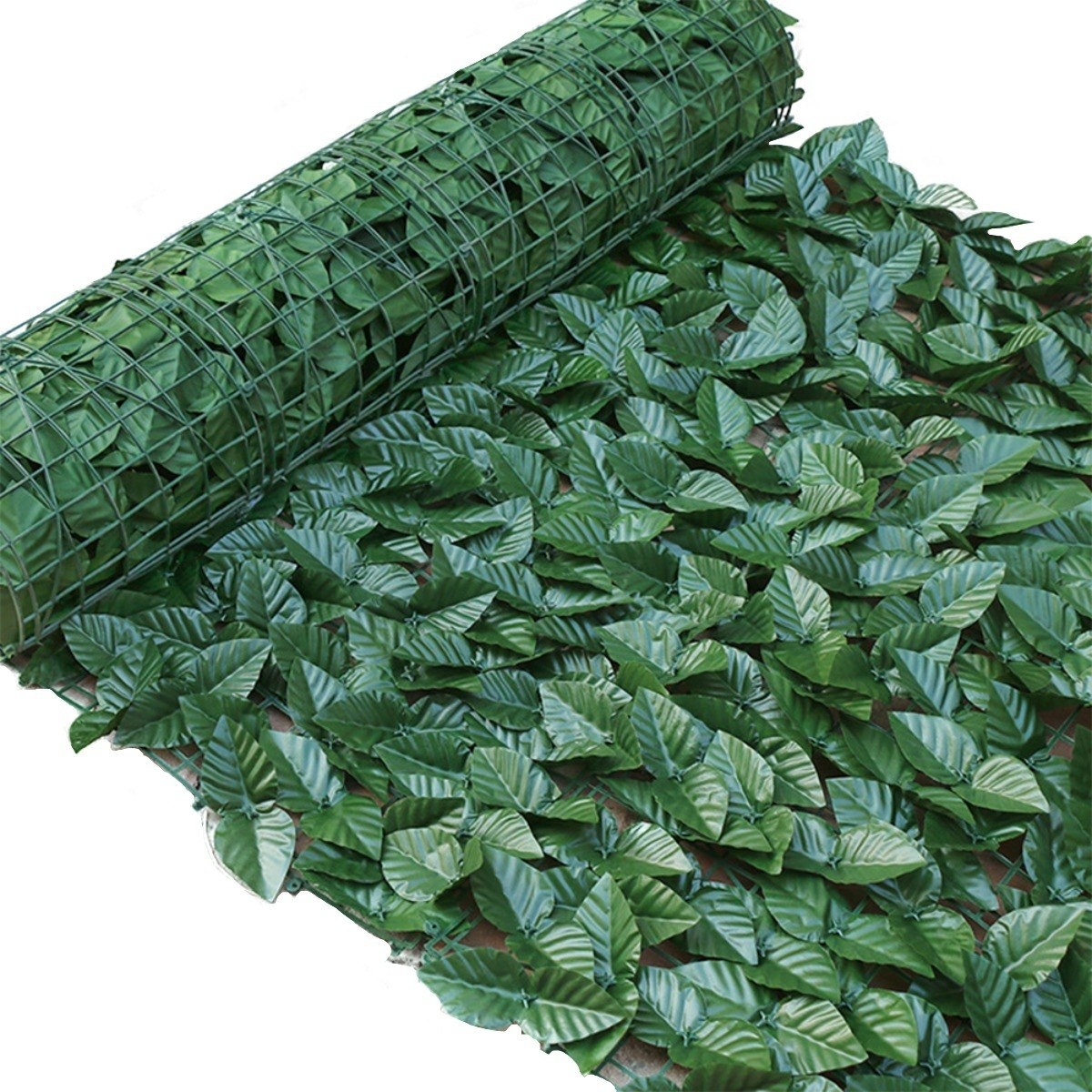 Malla Cerco De Hojas Artificiales Jardin Privacidad 3x1m - Imagen 2