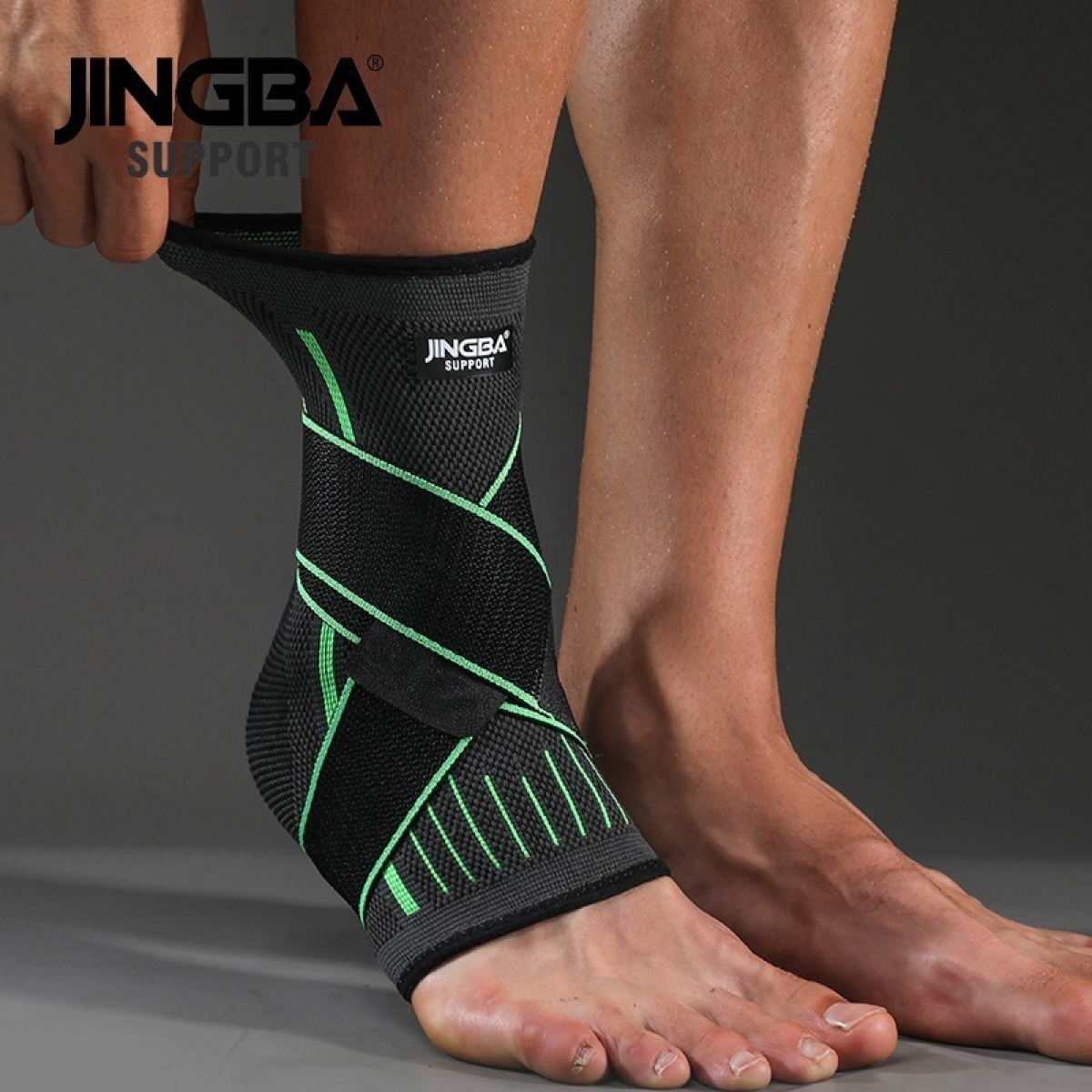 Tobillera Compresion Ajustable Deporte Entrenamiento L/xl - Imagen 5