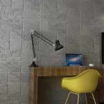 Revestimiento Panel Adhesivo Piedra Gris 70x70x0.8 Cm - Imagen 5