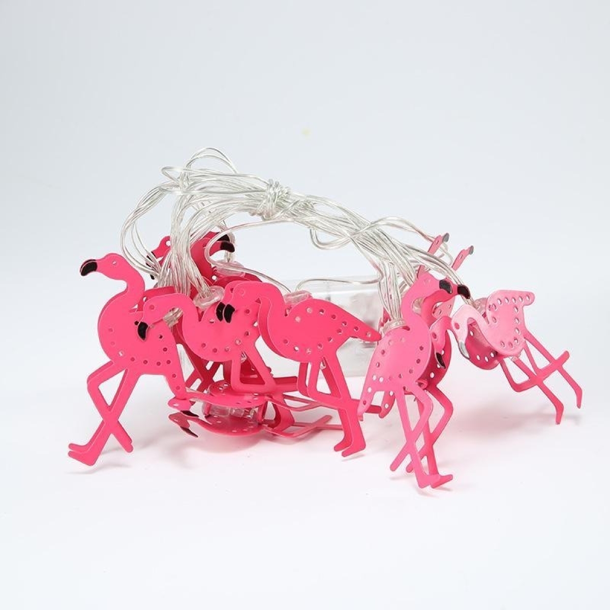 Guía Luces Led Flamencos Pila Usb Decoración - Imagen 1