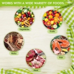 Deshidratador De Alimentos Frutas Verduras De 5 Bandejas - Imagen 8