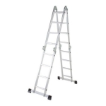 Escalera 4.7 Mts Multifuncion Aluminio 16 Escalones - Imagen 3