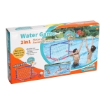Set De Water Polo Para Piscina Arco Y Aro Basketball - Imagen 4