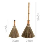 Escoba Cepillo De Paja Suave Limpieza Barrido - 60cm - Imagen 4