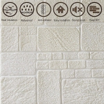 Revestimiento Panel Adhesivo Piedra Crema 70x70x0.8 Cm - Imagen 4