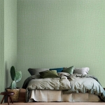 Papel Adhesivo Empapelar Paredes Tramado Verde Iluminaras - Imagen 4