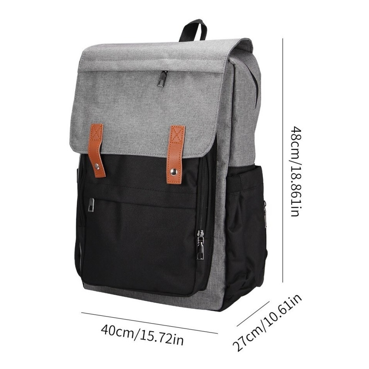 Bolso Mochila Maternal Impermeable Y Reforzado - Imagen 3