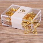 Clip Metalico Papeles Varios Diseño Estrella X 12 Unidades - Imagen 5